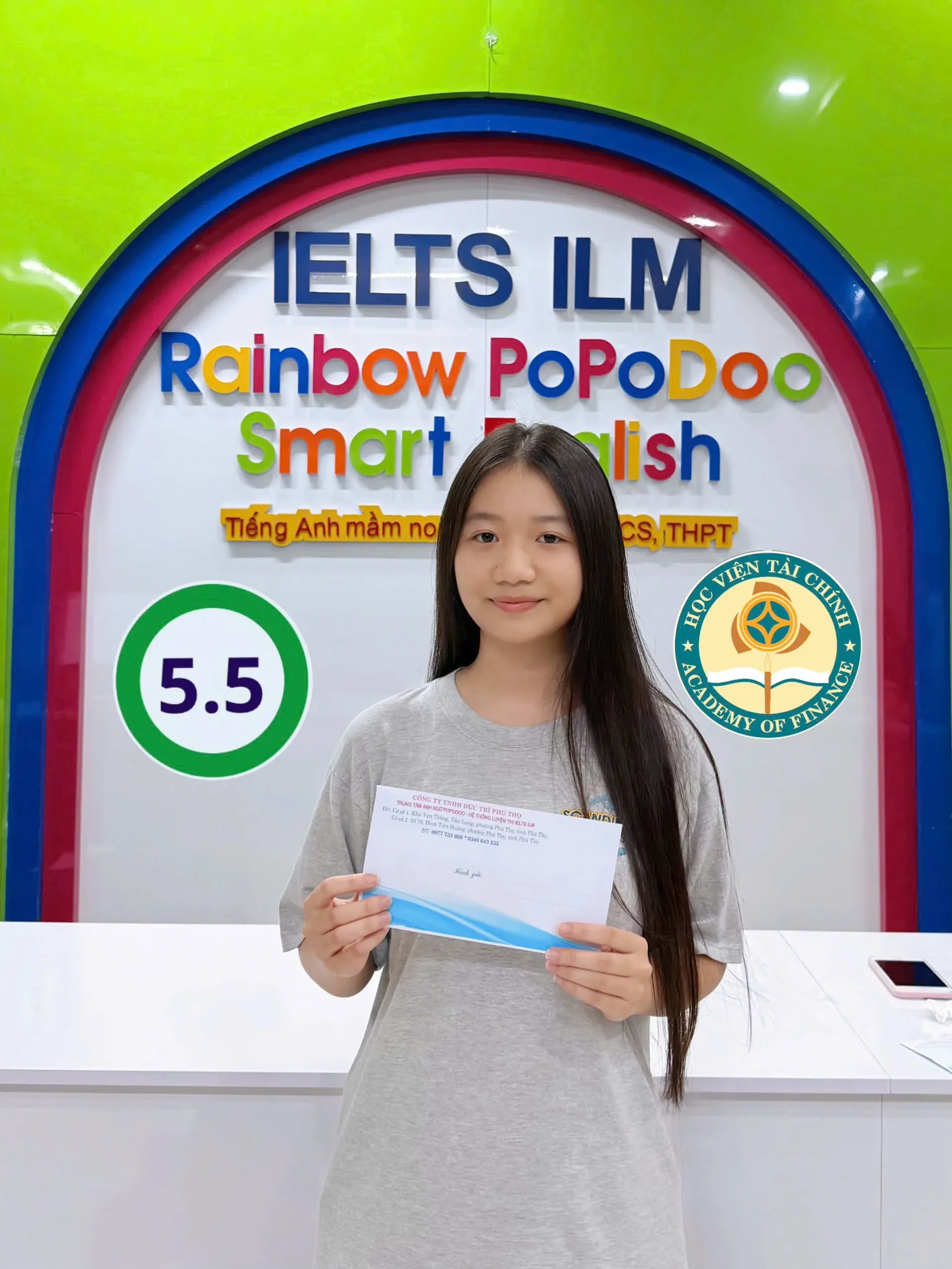 Học viên đạt IELTS 5.0