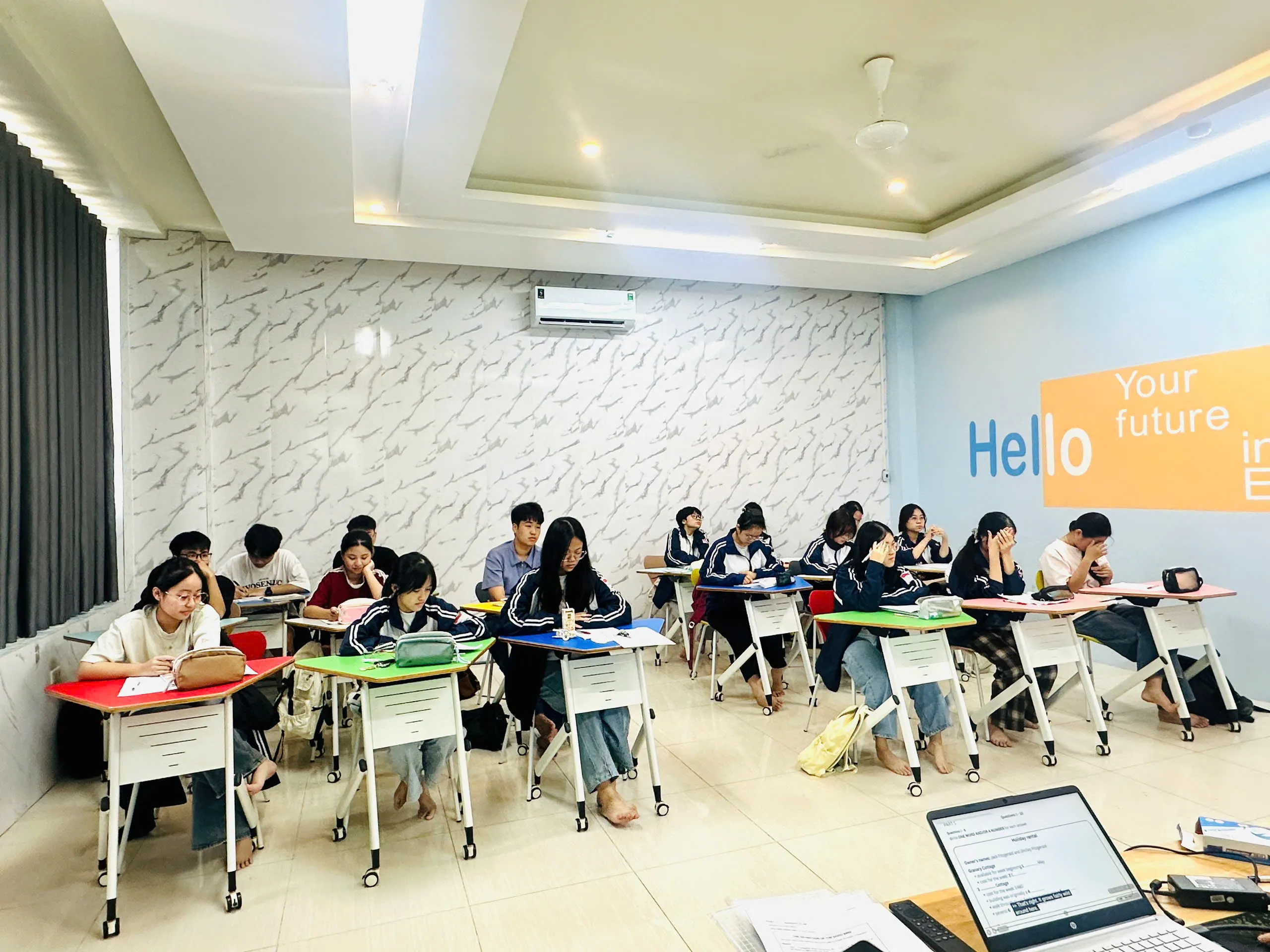 Lớp học tại Popodoo